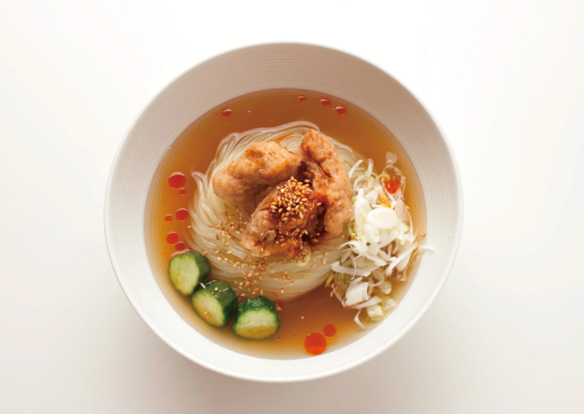 ベジタブルスープ冷麺